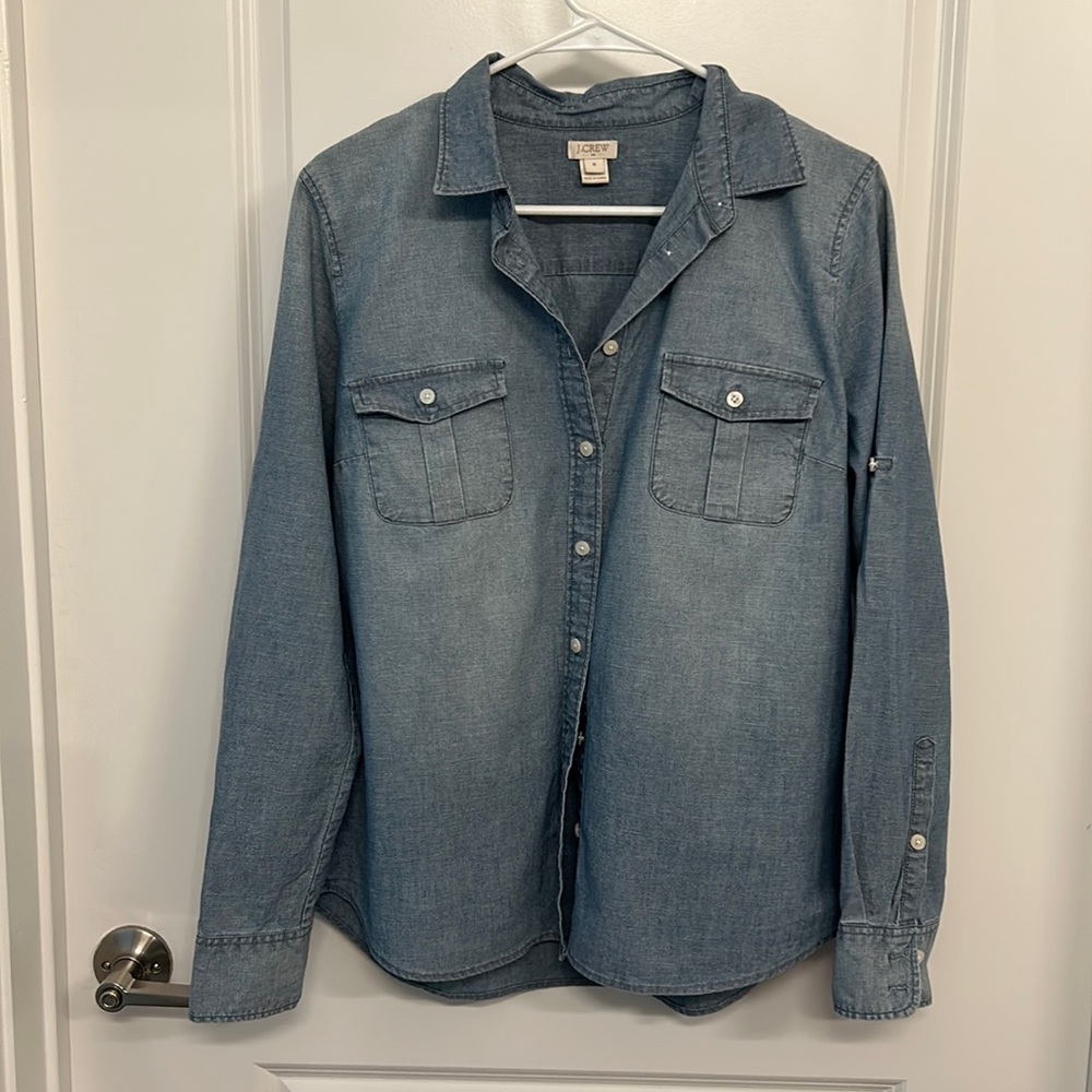 J.Crew Jean Button Down [M]